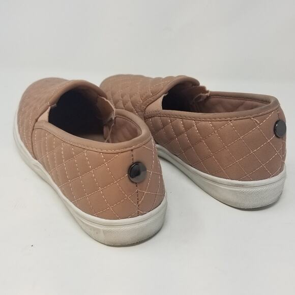 Stevies Pink Rose Gold Loafers Sneakets Comfortable Lightweight Women's Size 5 - Picture 3 of 9